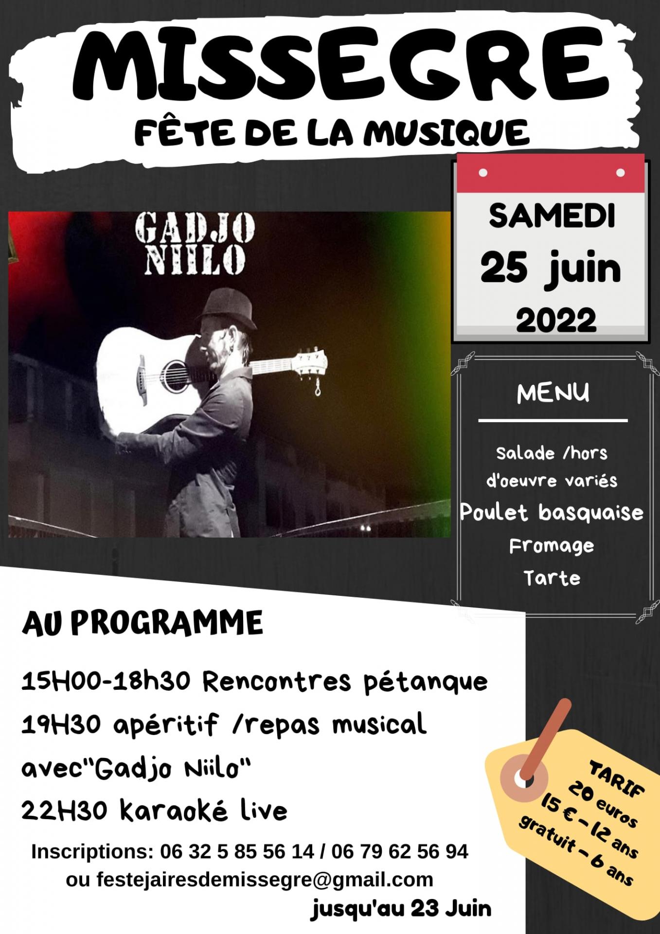 Affiche fete musique 22